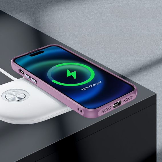 Θήκη για iPhone 14 Pro Max, ERBORD Impact Guard, MagSafe, μωβ