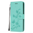 Θήκη με πτερύγιο για Motorola Moto G30 / G10, Butterfly, μπλε
