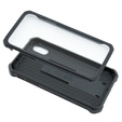 Θωρακισμένη θήκη για iPhone XS Max, Dexnor Full Body, μαύρη