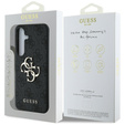 GUESS Θήκη για Samsung Galaxy S25, 4G Big Metal Logo, μαύρη