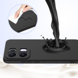 Θήκη για Oppo Reno13 Pro 5G, Silicone MagSafe, μαύρη