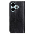θήκη με πτερύγιο για Xiaomi Redmi 13, Split Leather, μαύρη