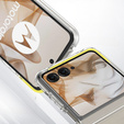 Θήκη για Motorola Razr 50 5G / Razr 60 5G, Fusion Hybrid, διαφανής