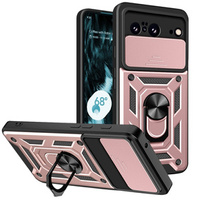 Θήκη για Google Pixel 8, CamShield Slide, ροζ rose gold