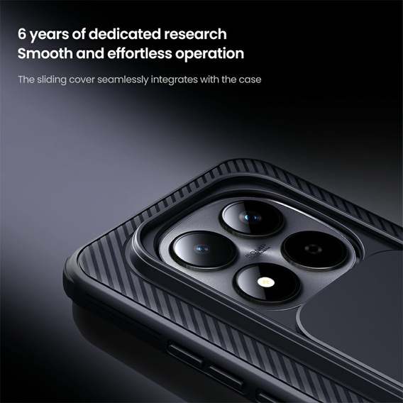 Θήκη NILLKIN Camshield Pro με προστατευτικό κάλυμμα κάμερας για Xiaomi Redmi Note 15 Pro Plus 5G / Poco M8 Pro 5G