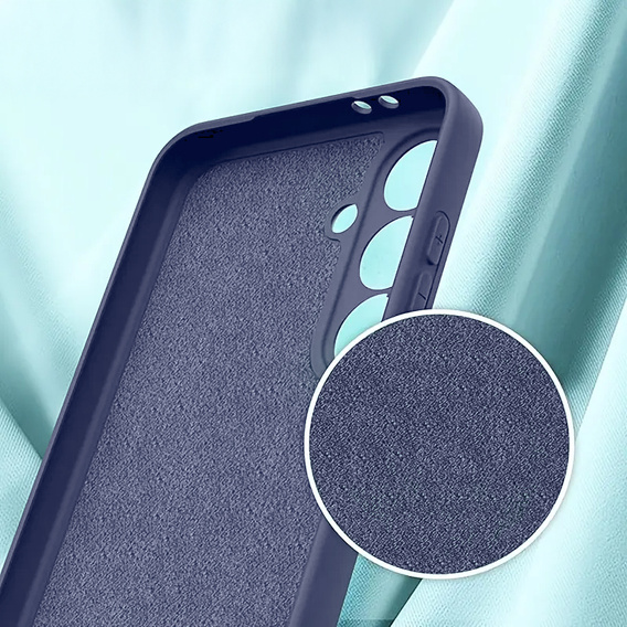 Θήκη για Samsung Galaxy A56 5G, Silicone Lite, σκούρο μπλε