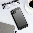Θήκη για Huawei Y5P, Carbon, μαύρη