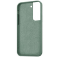 Θήκη για Samsung Galaxy S22 5G, Silicone Lite, σκούρα πράσινη