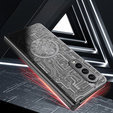 Θήκη για Samsung Galaxy Z Fold 4 5G, Mechanical Legend, μαύρη