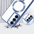 Θήκη για Samsung Galaxy S23 Plus, Electro MagSafe, σκούρο μπλε + Γυαλί για την οθόνη
