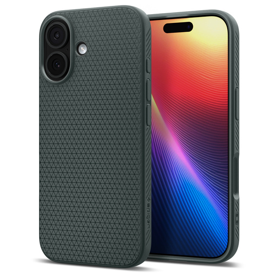 Θήκη Spigen Liquid Air για iPhone 17, Πράσινο της αβύσσου