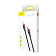 Baseus καλώδιο Cafule PD USB-C – USB-C 60 W, 1,0 m για συσκευές με θύρα USB-C