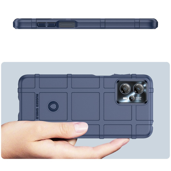 Θήκη για Motorola Moto G13 / G23, Rugged Shield, μπλε