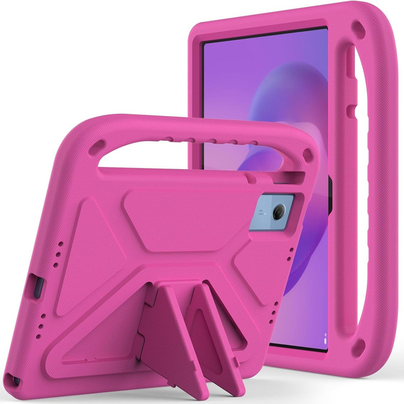 Παιδική θήκη για Lenovo Tab M11, παιδική θήκη με λαβή, μαύρη