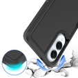 Θωρακισμένη θήκη για Samsung Galaxy S25 Edge, Dual Shockproof, μαύρη