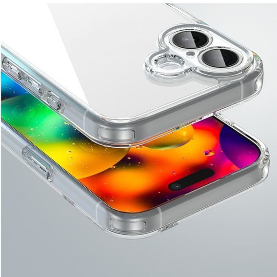 Θήκη για iPhone 17, με κάλυμμα κάμερας, διάφανη