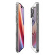 Θήκη MagSafe Spigen για iPhone 16 Pro Max, Ultra Hybrid, διαφανής + Μετριασμένο γυαλί 9H