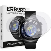 3x Φύλλο υδρογέλης ERBORD για Huawei Watch 4