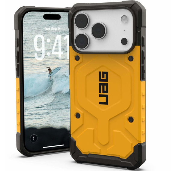 Θήκη Urban Armor Gear για iPhone 17 Pro Max, Pathfinder MagSafe, Κίτρινο χρώμα κληρονομιάς