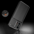 Θήκη για Xiaomi 11T / 11T Pro, Carbon Gel, μαύρη