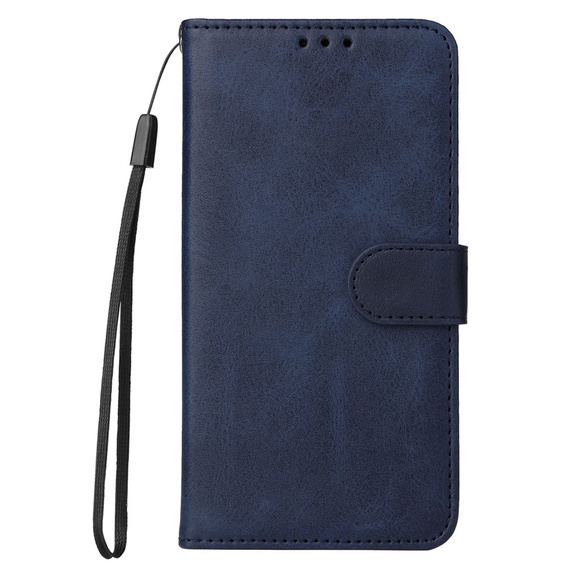 Θήκη με πτερύγιο για Samsung Galaxy A34 5G, Leather Wallet, σκούρο μπλε