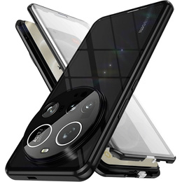 θήκη για το Xiaomi 15 Ultra, Magnetic Dual Glass, μαύρη