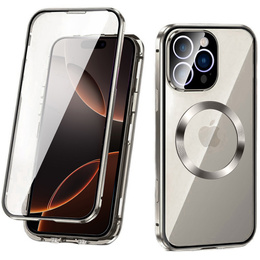 Μαγνητική θήκη MagSafe Dual Glass για iPhone 16 Pro, τιτάνιο