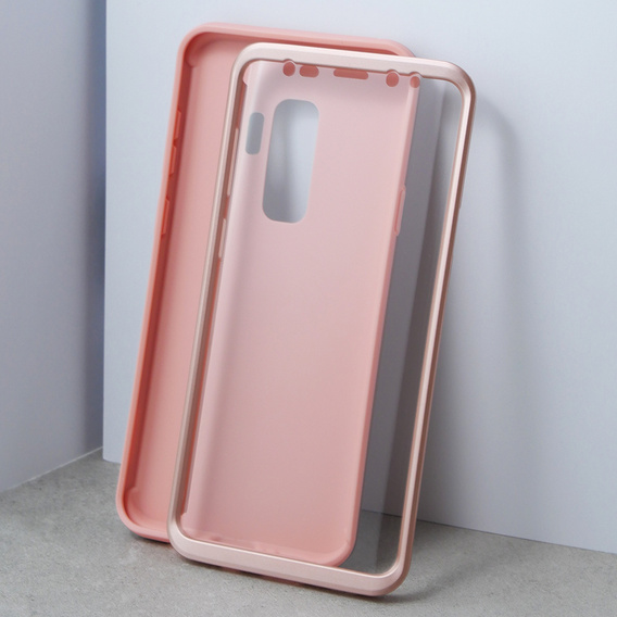 Θήκη για Samsung Galaxy S9, Suritch Full Body, ροζ rose gold