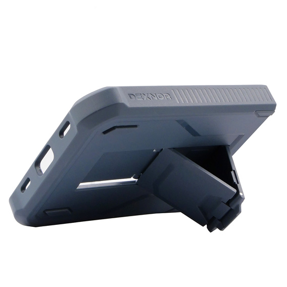 Θωρακισμένη θήκη για Samsung Galaxy Z Flip 4 5G, Dexnor Clip Holder, navy blue