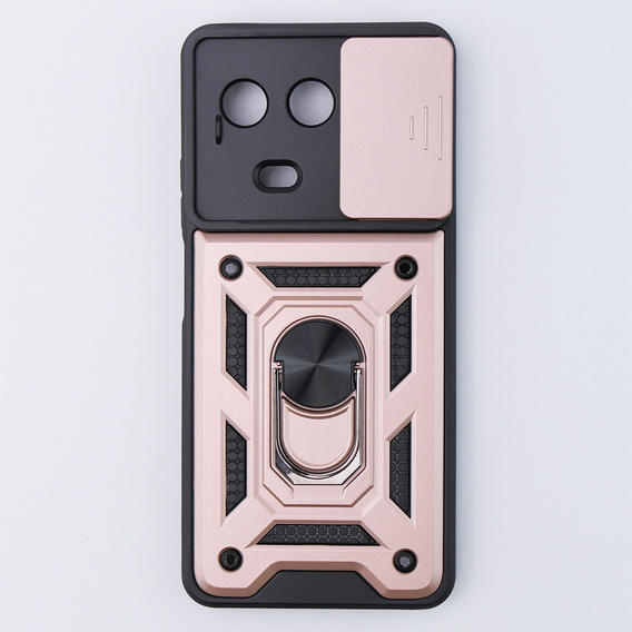 Θήκη για Realme 11 5G, CamShield Slide, ροζ rose gold