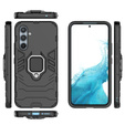 Θήκη για Samsung Galaxy A54 5G, Kickstand Ring, μαύρη