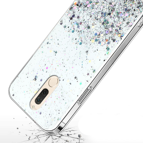 Θήκη για Huawei Mate 10 Lite, Glittery, διαφανής