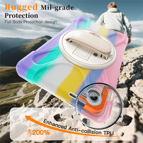 Θήκη με βάση και ιμάντα ώμου για Lenovo Tab One