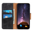 Θήκη με πτερύγιο για OnePlus Nord 2 5G, Split Leather Wallet, μαύρη