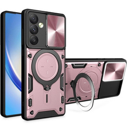 Θωρακισμένη θήκη για Samsung Galaxy A54 5G, CamShield Slide, ροζ rose gold