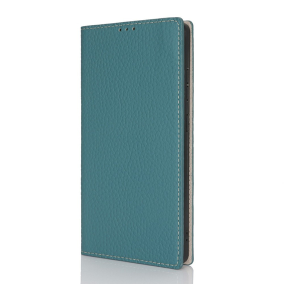 Θήκη με πτερύγιο για Samsung Galaxy S25 Ultra, Litchi Skin Grain, μπλε