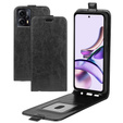 Θήκη με πτερύγιο για Motorola Moto G13, Flip, μαύρη