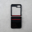 θωρακισμένη θήκη για Samsung Galaxy Z Flip5 5G, Nox Case Ring, ασημένια