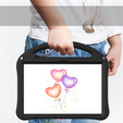 Παιδική θήκη για το T Tablet 2 5G, με βάση και λαβή, μαύρο