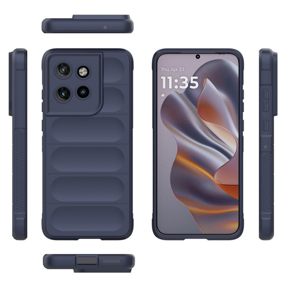 Θήκη για Motorola Edge 50 Neo / Motorola ThinkPhone 25, Gaming Shockproof, σκούρο μπλε