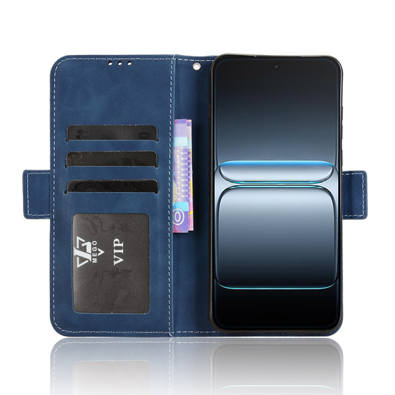 Θήκη με πτερύγιο για OnePlus Nord 5, Card Slot, σκούρο μπλε