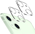 2x ERBORD μετριασμένο γυαλί για την κάμερα για να iPhone 13