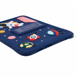 Παιδική θήκη σιλικόνης για Samsung Galaxy Tab A9 T220 X110 / X117, θωρακισμένη, αστροναύτης, Ναυτικό μπλε