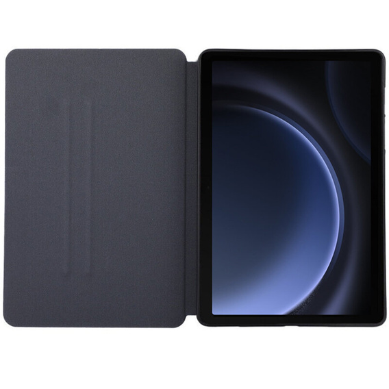Θήκη για Samsung Galaxy Tab S9 FE+ Plus, Smartcase με χώρο για γραφίδα, κόκκινη