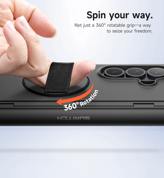 Θήκη Suritch με βάση 360° και ενσωματωμένη προστατευτική μεμβράνη οθόνης για Samsung Galaxy Z Fold7