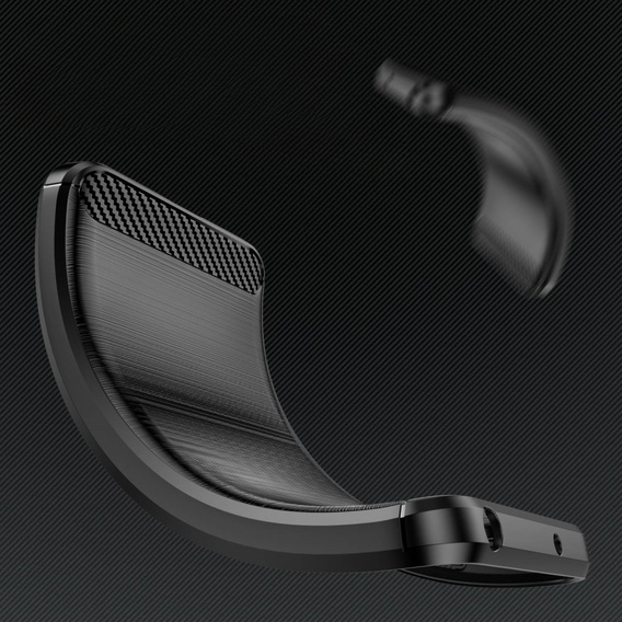Θήκη για Xiaomi 13, Carbon, μαύρη