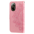Θήκη με πτερύγιο για Realme C67, Mandala, ροζ rose gold