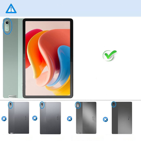 Θήκη για Lenovo Tab P11 Gen 2 TB350FU TB350XU 11.5", σιλικόνη, διαφανής