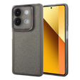 Θήκη για Xiaomi Redmi Note 13 Pro 5G, Glittery Powder, γκρι + 9H tempered glass
