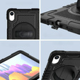 Θήκη θωράκισης για Xiaomi Redmi Pad 2, με βάση και ιμάντα ώμου – μαύρη